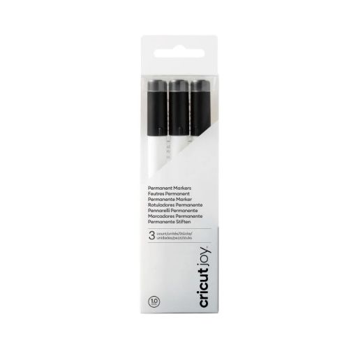 Cricut Joy • Permanent Markers 3-Pack 1.0 Black (2008804)