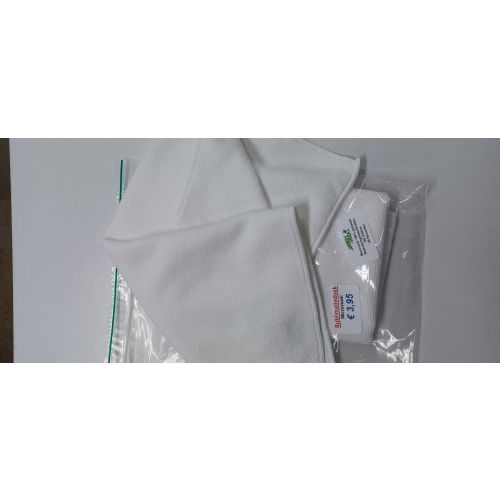 Microvezel doekje (40x40cm) - Excelent wit - Microvezel - onbedrukt (Geschikt voor Sublimatie)