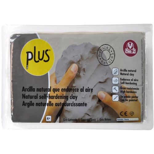 Klei, Beton grijs, 1000gr (21 230 002)