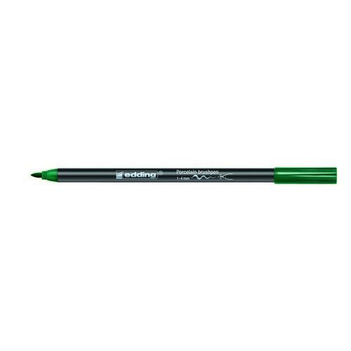 edding-4200 porselein brushpen groen 1ST 1-4 mm (394200/0004)