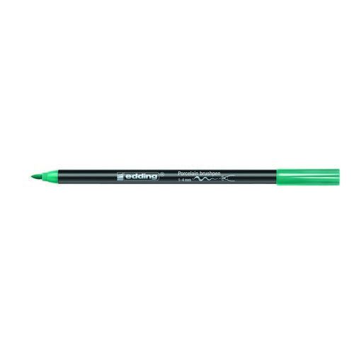 edding-4200 porselein brushpen turqoise 1ST 1-4 mm (394200/0014)