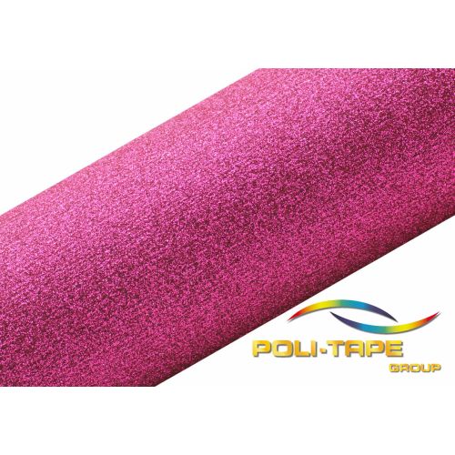 POLI-FLEX PEARL GLITTER Flexfolie DIN A4 Hot Pink (432)