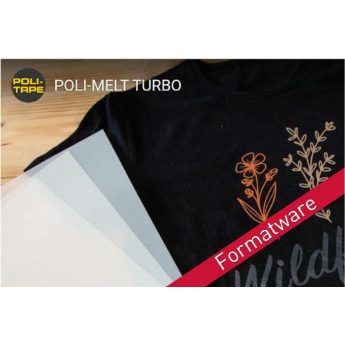 POLI-MELT® TURBO 4900 - Hotmeltfolie voor textiel - 20x30cm (MELTA4)