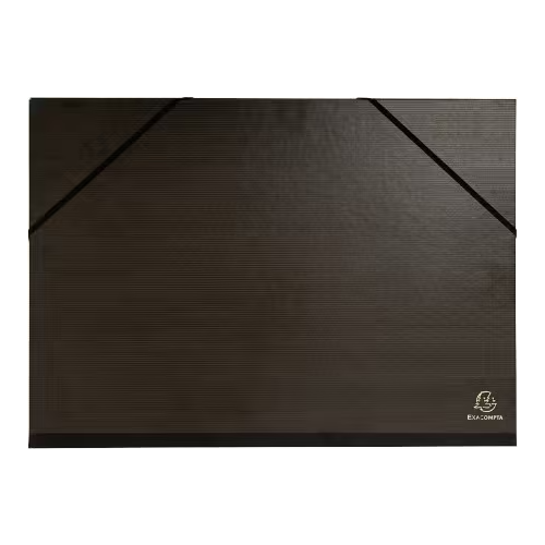 Exacompta Tekenmap 548000E Karton 320mm x 450mm Zwart  (548000E)
