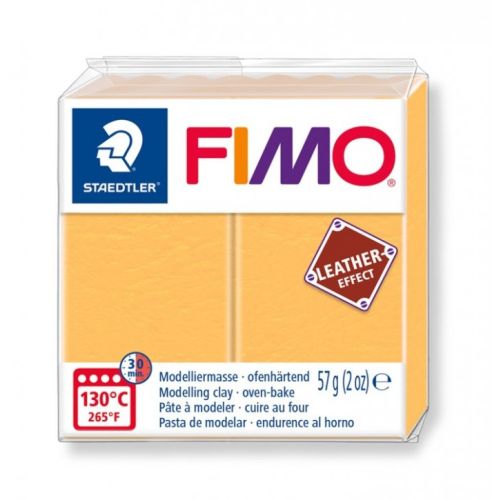 Fimo Leather-Effect - Saffraangeel - 57g - (8010-109)