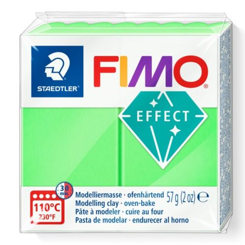 Fimo Effect - Neon - Groen - 57g - (8010-501)