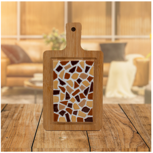 LC DIY Pakket Mozaïek Borrelplank Klein Zand (87011) 