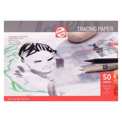 Overtrekpapier A4 90G 50 Vellen (91530032)