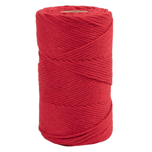 CC Macramékoord 2 mm 198 m Rood (977558) *