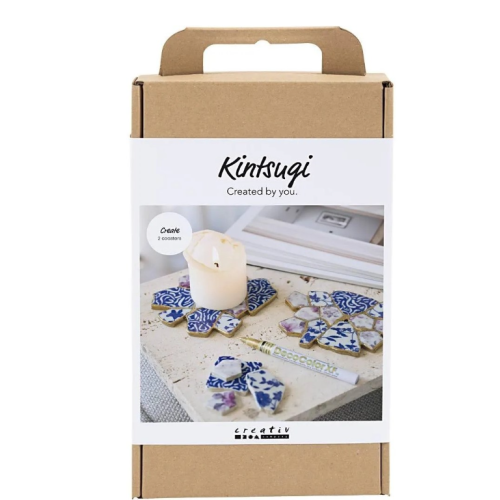 CC Hobbyset Kintsugi Blauw Goud Lichtrood en Wit (977814) *