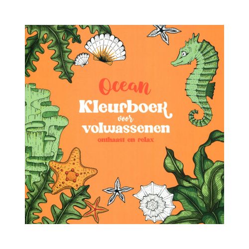 Kleurboek voor volwassenen Ocean