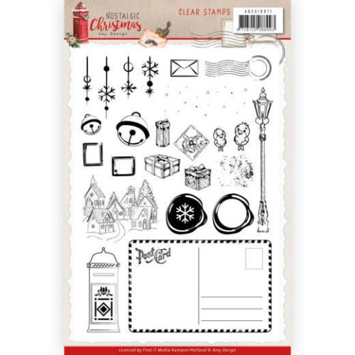 Clear Stamps - Amy Design - Nostalgic Christmas (ADCS10071) (AFGEPRIJSD)