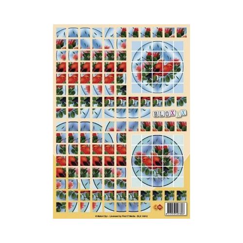 Knipvel - Card Deco - Bloxx 12: Vogels