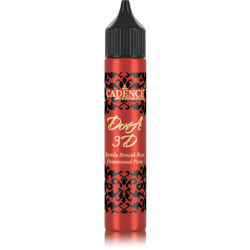 Cadence Dora 3D Metallic Dimensional Verf 25 ml Rood (5133) *