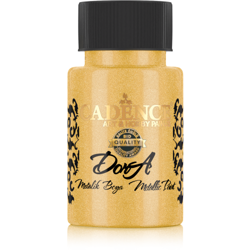 Cadence Dora Acrylverf Metallic - Maya Gold - 50ml - 0122
