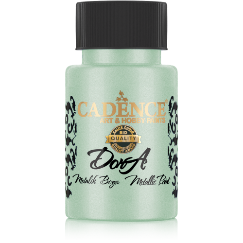 Cadence - Dora Acrylverf Metallic - Misty Green - 50ml - (0193)