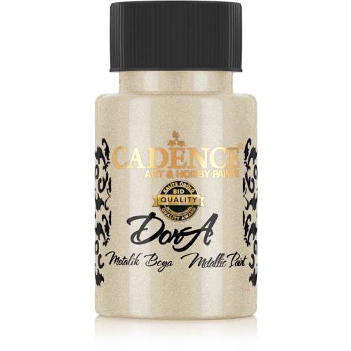 Cadence - Dora Acrylverf Metallic - Silver Gold - 50ml - (0159)