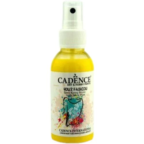 Cadence - Fashion Spray Fabric Paint - Sunshine - 100ml (1102) *