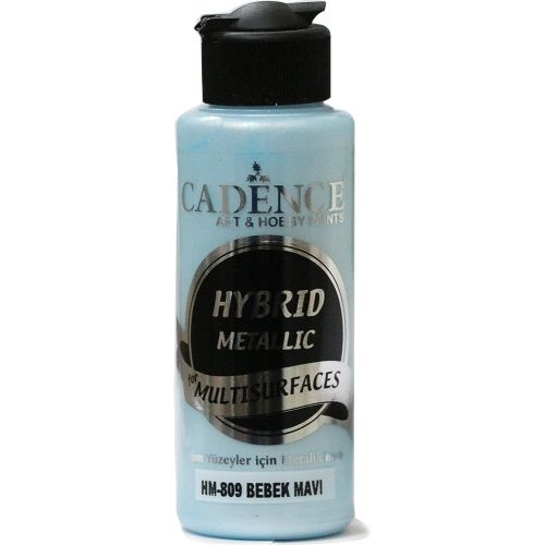 Cadence - Hybride Acrylverf - Metallic - Baby Blue - 120 ml (HM-809)