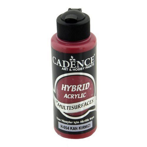 Cadence Hybride acrylverf (semi mat) Bloed rood 0054 120 ml (301200/0054)