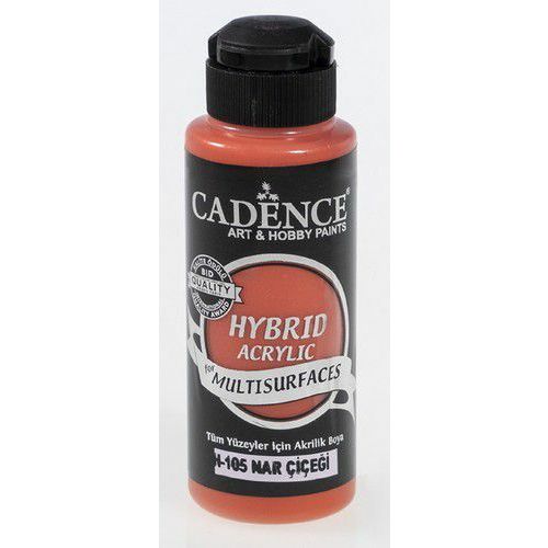 Cadence Hybride acrylverf (semi mat) - Granaatappelbloem - 0105 -120 ml  (301200/0105)