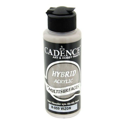 Cadence Hybride acrylverf (semi mat) Mink - grijs 0059 120 ml (301200/0059)