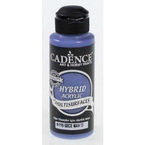 Cadence Hybride acrylverf (semi mat) -Nachtblauw - 0115 -120 ml  (301200/0115)