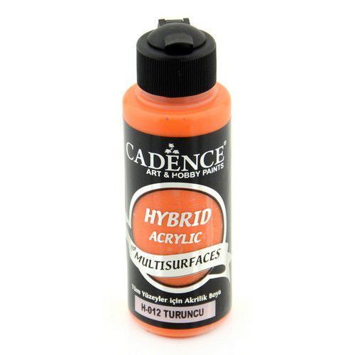 Cadence Hybride acrylverf (semi mat) Oranje 0012 120 ml (301200/0012)
