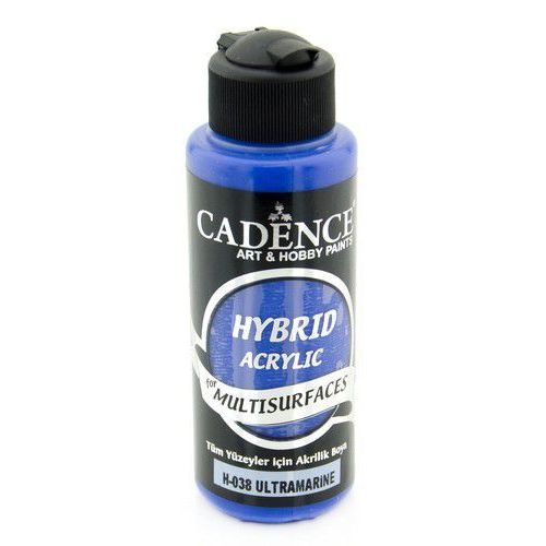Cadence - Hybride acrylverf - Ultramarin Blue/Ultramarijn Blauw - 120 ml (0038)