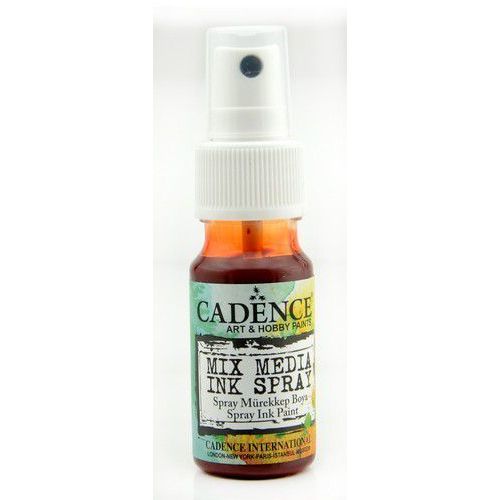 Cadence Mix Media Inkt spray Donker oranje 0005 25ml (301282/0005)  - OPRUIMING