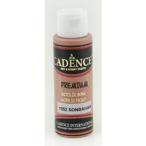 Cadence Premium acrylverf (semi mat) Autumn bruin 1352 70ml (301210/1352)