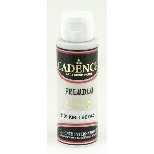 Cadence Premium acrylverf (semi mat) Dirty - wit 3101 70 ml (301210/3101)