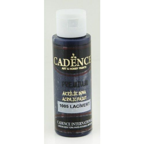 Cadence Premium acrylverf (semi mat) Donkerblauw 1005 70ml (301210/1005)