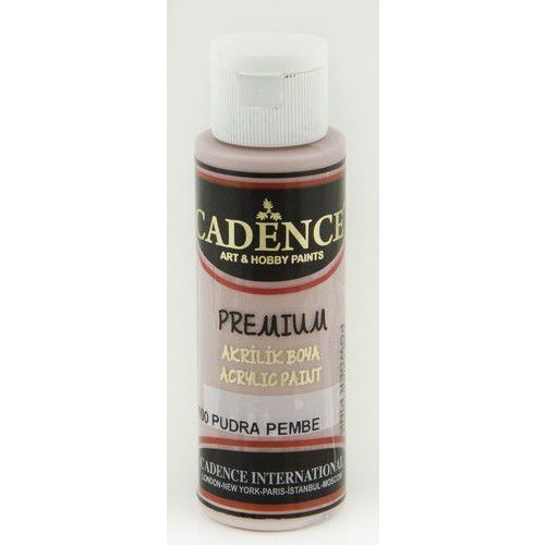 Cadence Premium acrylverf (semi mat) Poederroze 4100 70ml (301210/4100)