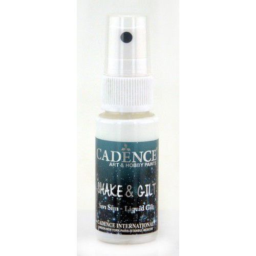 Cadence shake & gilt liquid gilt spray Parelmoer 0005 25ml (301285/0005) - OPRUIMING