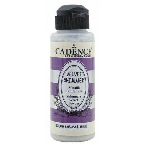 Cadence Velvet shimmer powder Zilver 01 120 ml (801520/2001) - OPRUIMING