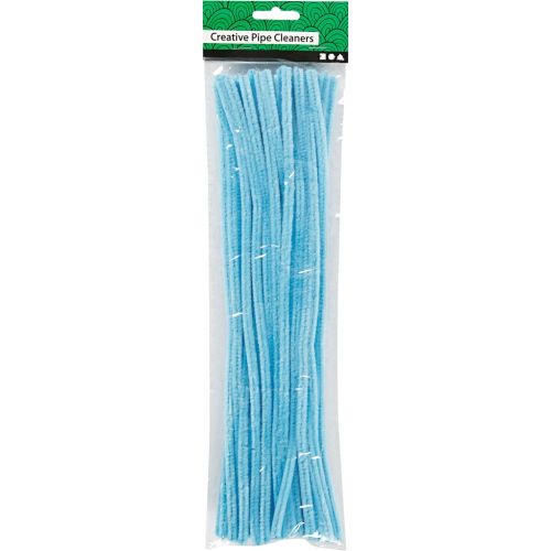CC Chenilledraad 6 mm Blauw 50 stuks (52093)