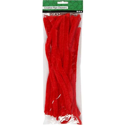CC Chenilledraad Rood 15mm 15 stuks (51623)
