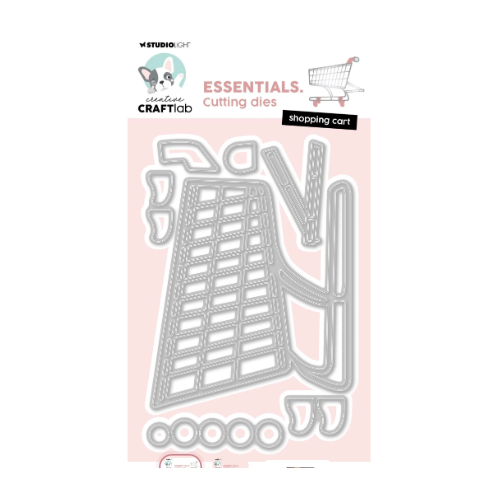 Creative Craftlab • Essentials Cutting Die Shopping Cart - CD910*