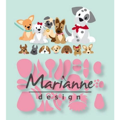 Marianne Design - Collectables - Eline`s puppy 129x94m (COL1464)*