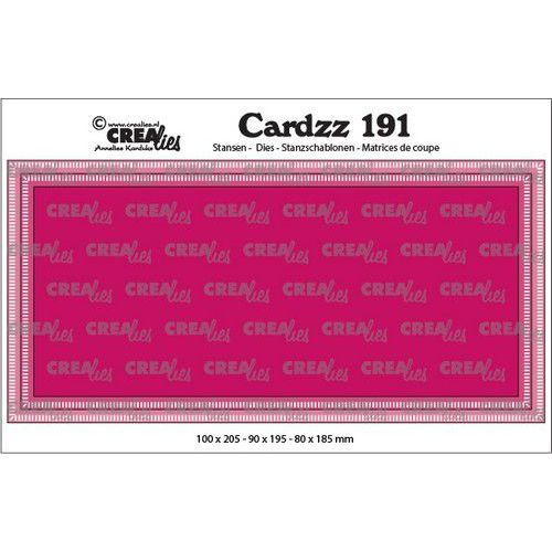 Crealies Cardzz no 191 Slimline K CLCZ191 max.10x20,5cm (115634/5291) *