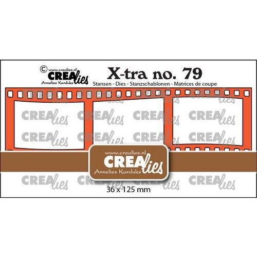 Crealies Xtra Filmstrip golvend horizontaal CLXtra79 36x125mm (115634/0899) *