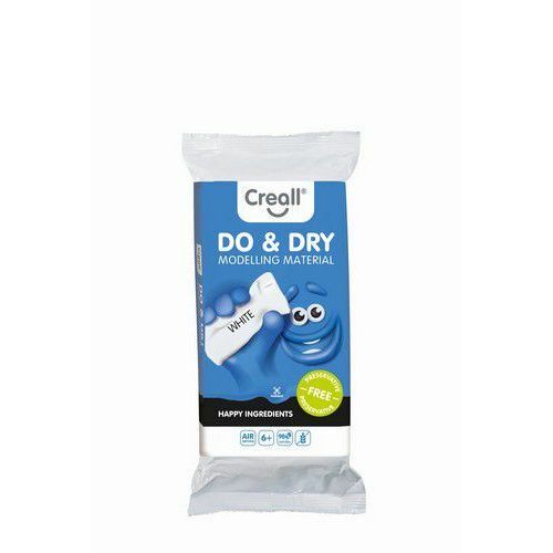 Creall Boetseermateriaal Do&Dry airdrying wit 500gr (1 ST) (26210)