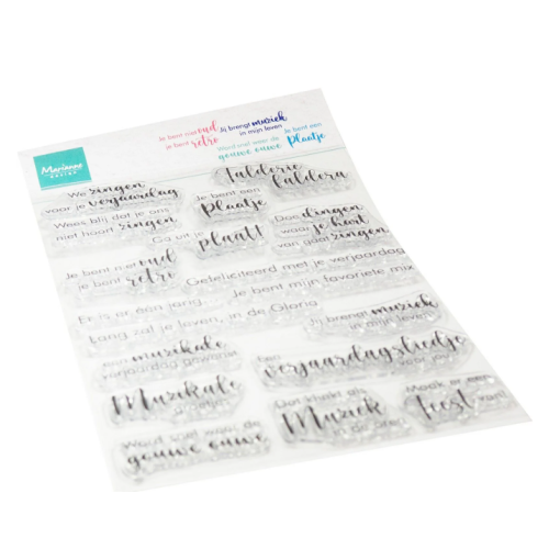 Marianne Design • Clear Stamps Falderie Faldera (CS1173) *