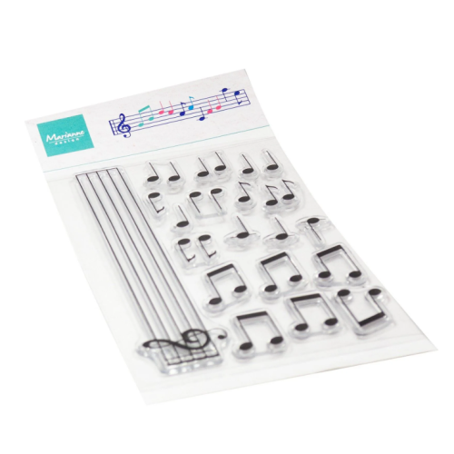 Marianne Design • Clear Stamps Musical Notes (CS1175) *