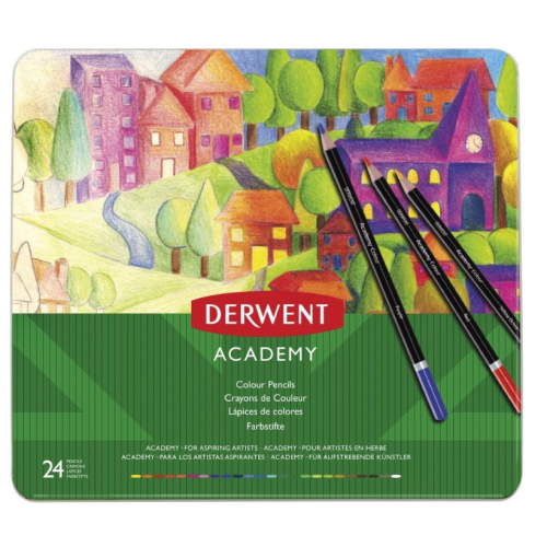 Derwent - Academy Colour Set met 24 Potloden (DAC2301938) *