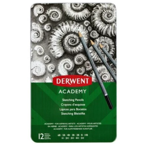 Derwent - Academy Sketching Set van 12 Potloden (DAC2301946) *