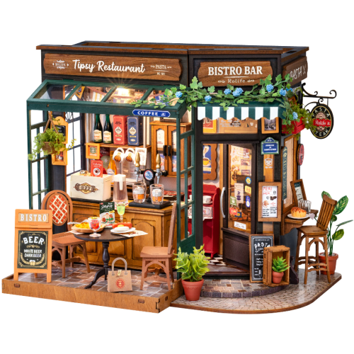 Robotime Tipsy Restaurant (DG167) *