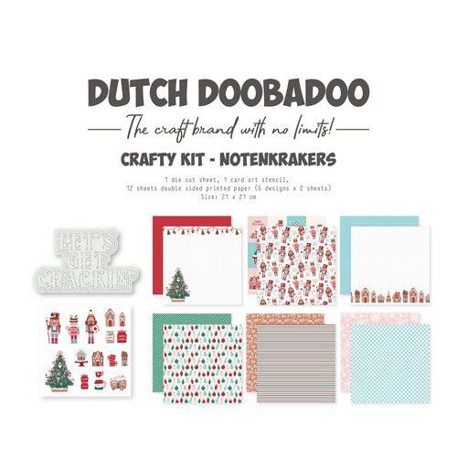 Dutch Doobadoo Crafty Kit Notenkrakers 20x20cm*
