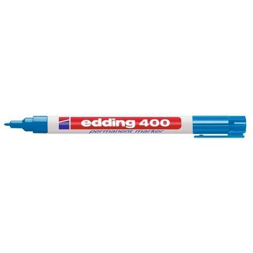 edding-400 permanent marker lichtblauw 1ST 1 mm / 4-400010